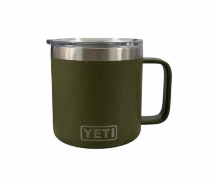 YETI mug 14oz color Verde Militar